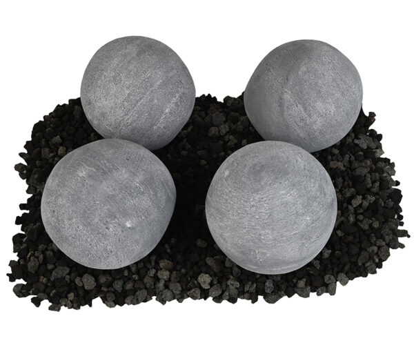 6" Cannon Balls Gray