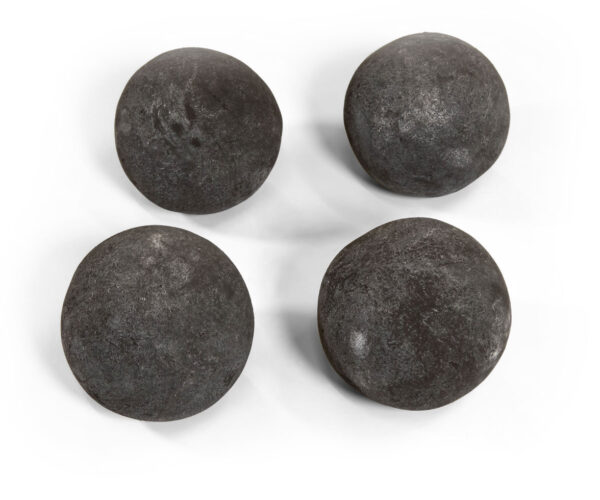 6" Cannon Balls Black