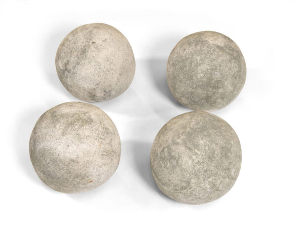 6" Cannon Balls Silver